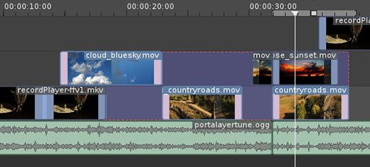 kdenlive track select kdenlive track select