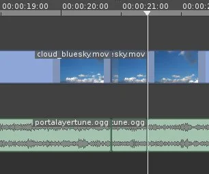 splicing the active clip in kdenlive splicing the active clip in kdenlive
