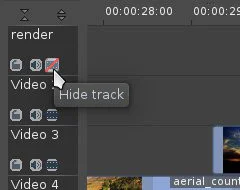 hide in kdenlive hide in kdenlive